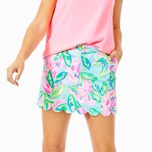 Lilly Pulitzer Colette Skort Multi Totally Blossom 00